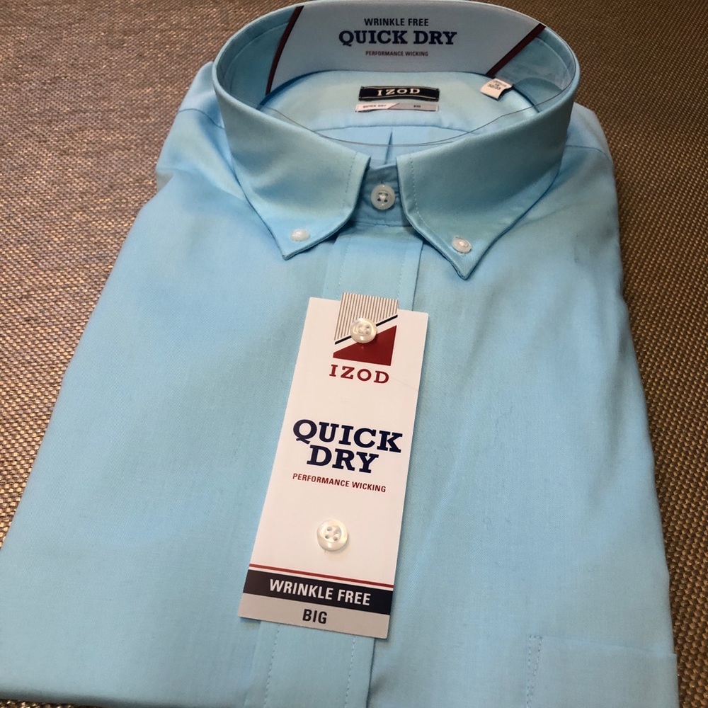 Men’s Izod shirt size 18 32-33. New